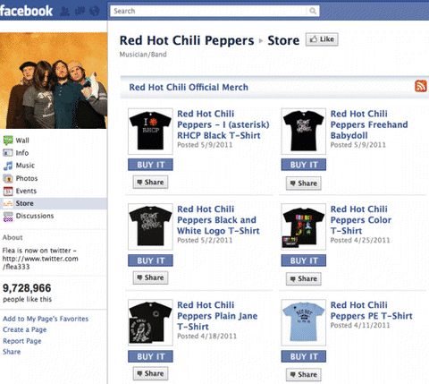 Shop Facebook
