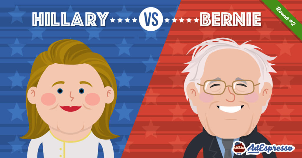 Hillary vs Bernie Experiment