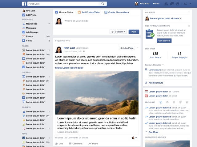 Facebook News Feed