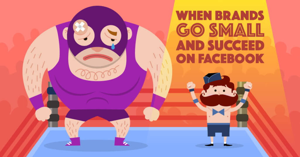 When Brands Go Small And Succeed on Facebook - Illustration