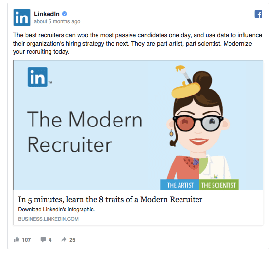 LinkedIn Facebook ad hack