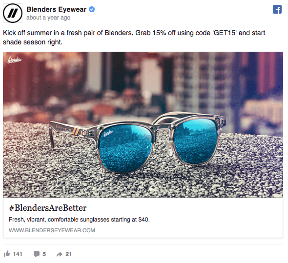 Blenders Eyewear ads