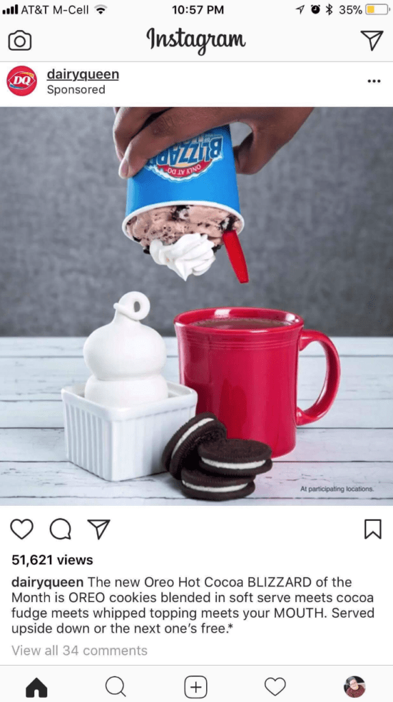 instagram ads for restaurants 