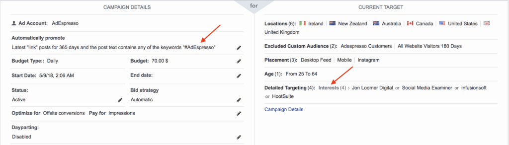 facebook boosting use of social media interests to reach people interested in Facebook advertising