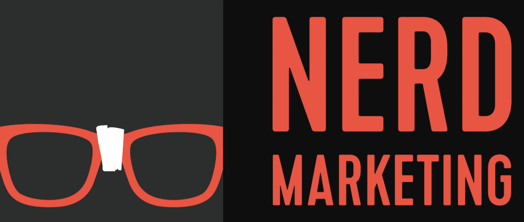 The Nerd Marketing Podcast logo.