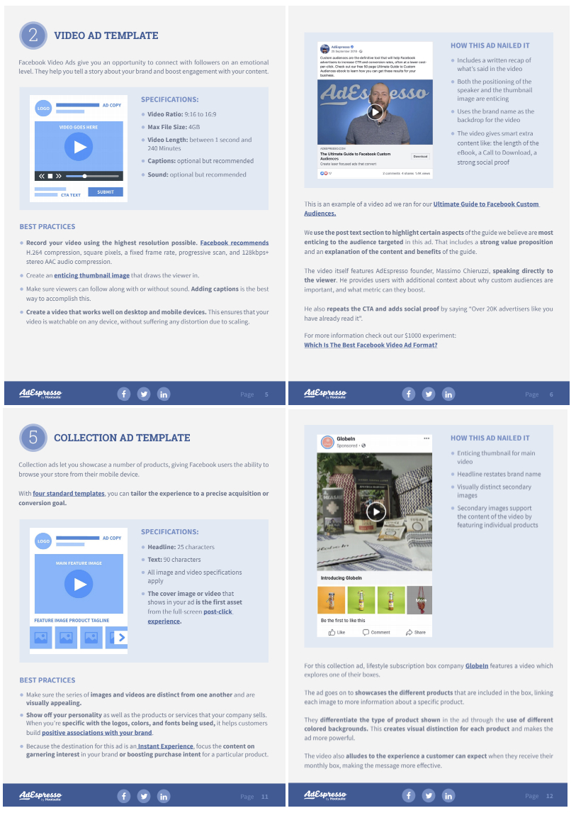 Facebook Ad Template Free Templates Built For Success