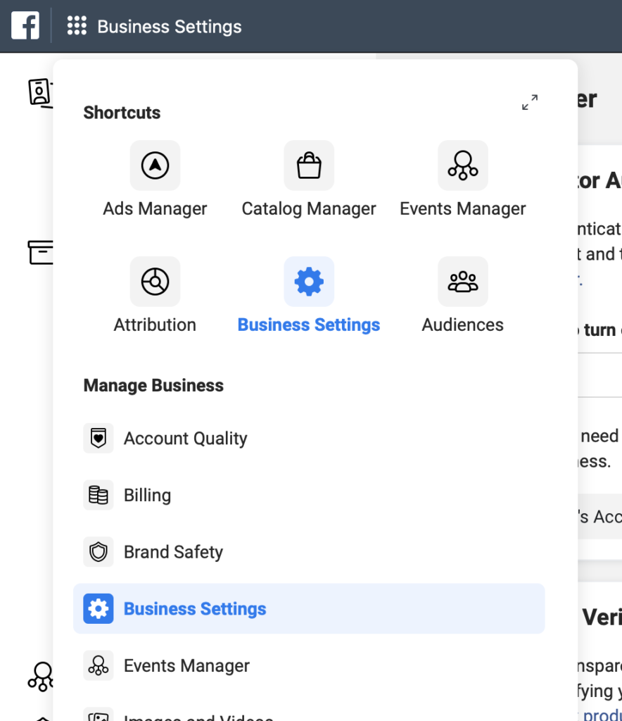 FB Business Settings: Business Account vs Personal Account (Facebook  Business Manager) 