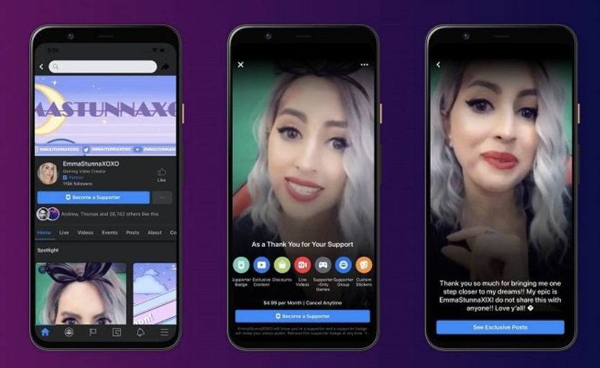 Facebook - Dark Mode Expanded —