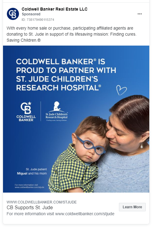 Coldwell Banker FB ad