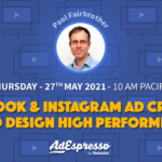 AdEspresso webinar about how to design high-performing Facebook and Instagram ads