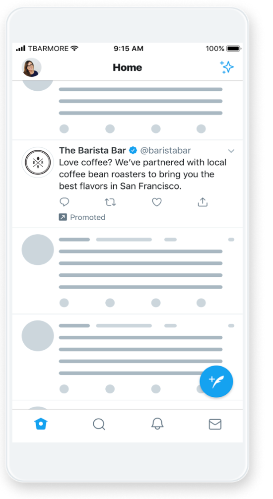 Twitter text ads 