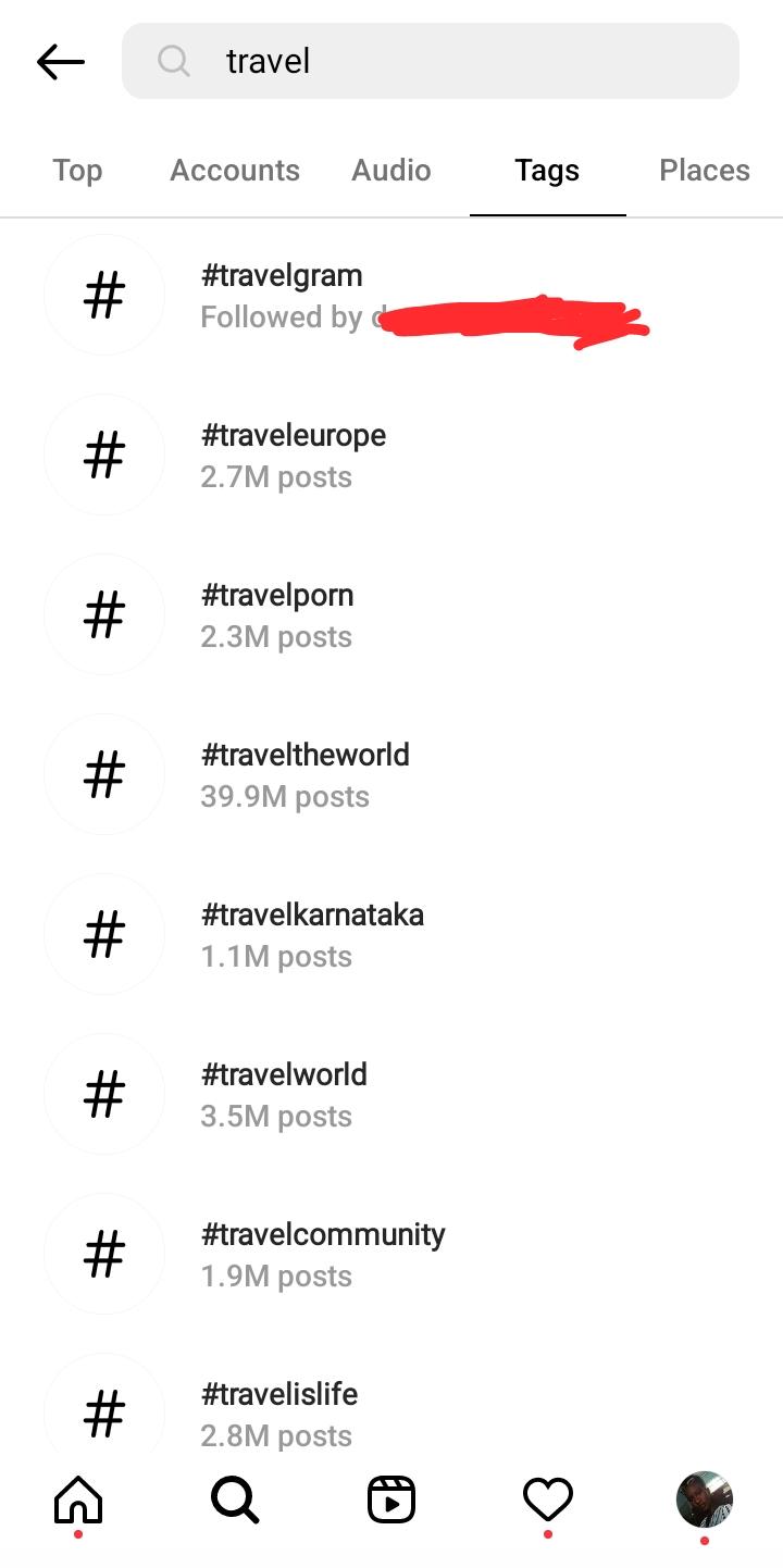 hashtags